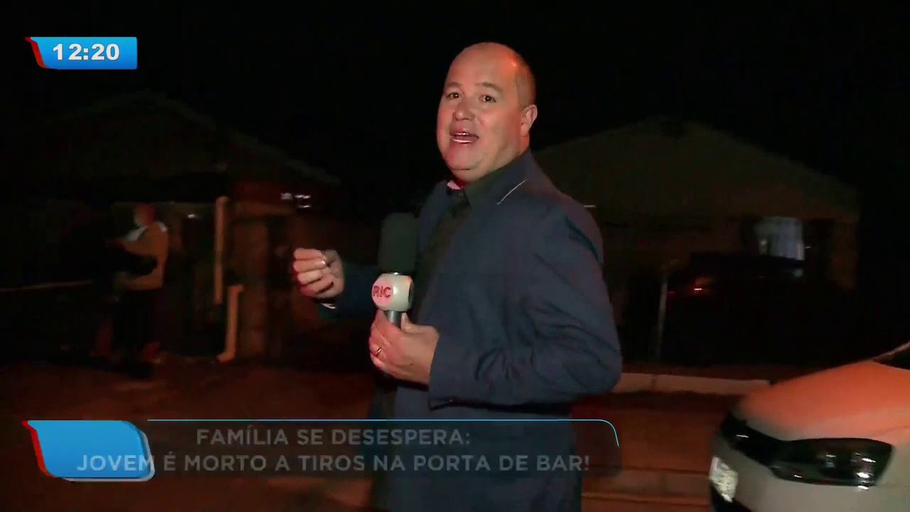 Fam&iacute;lia se desespera: jovem &eacute; morto a tiros na porta de bar