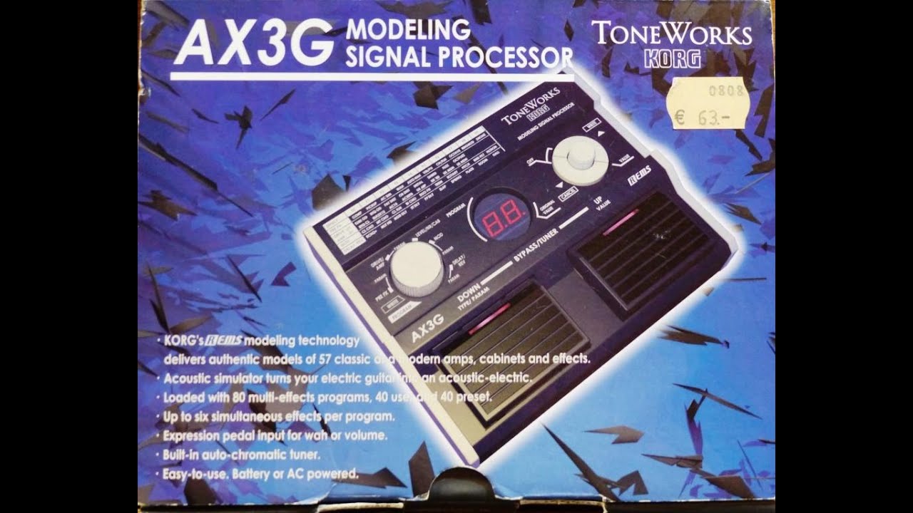 Korg AX3G Toneworks review - How to Get Started!