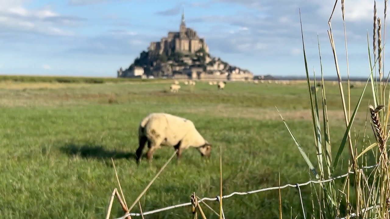 Touring Mont-Saint-Michel in Normandy, France