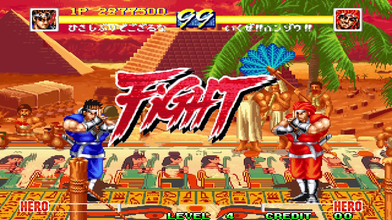 ワールドヒーローズパーフェクト  (ハンゾウ) 【AC ワンコインALL】