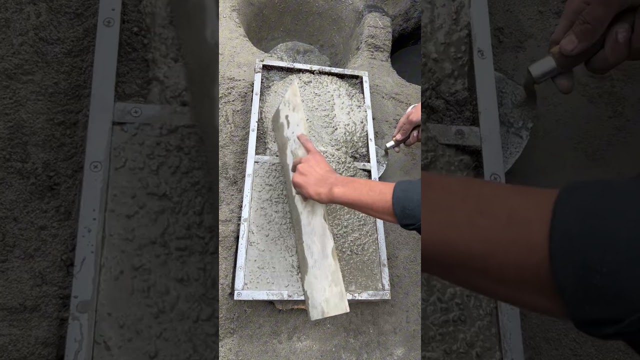 making Useful Cement Products #shorts#DIY #cementprojects#youtubeshorts #satisfying