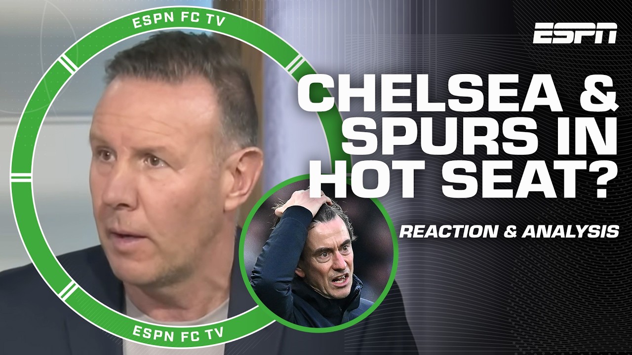 REACTION to Chelsea's clean sheet + Tottenham's loss 🗣️ 'Spurs are UNWATCHABLE!' - Burley | ESPN FC