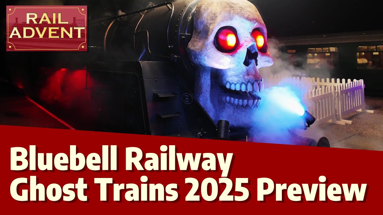 Bluebell Railway - Ghost Trains 2025 Preview (4K)