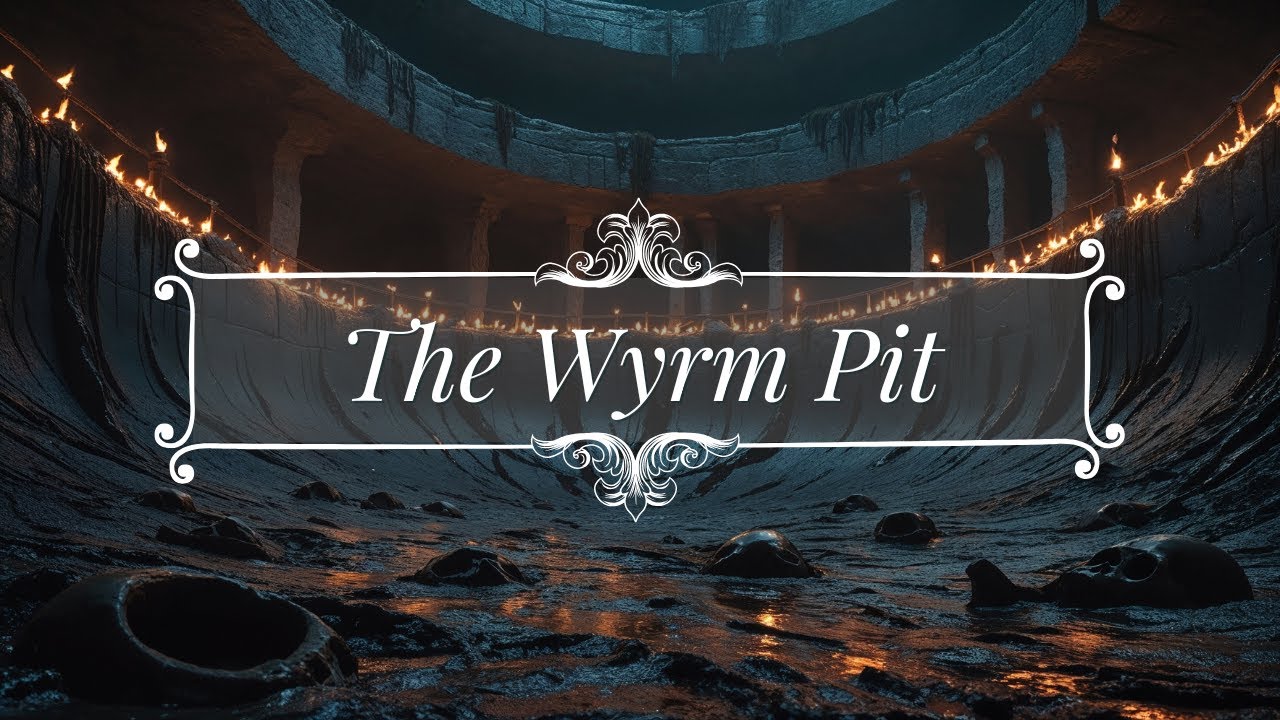 The Wyrm Pit – The Trials Under the Mountain | ACOTAR Ambience | A Court of Thrones and Roses