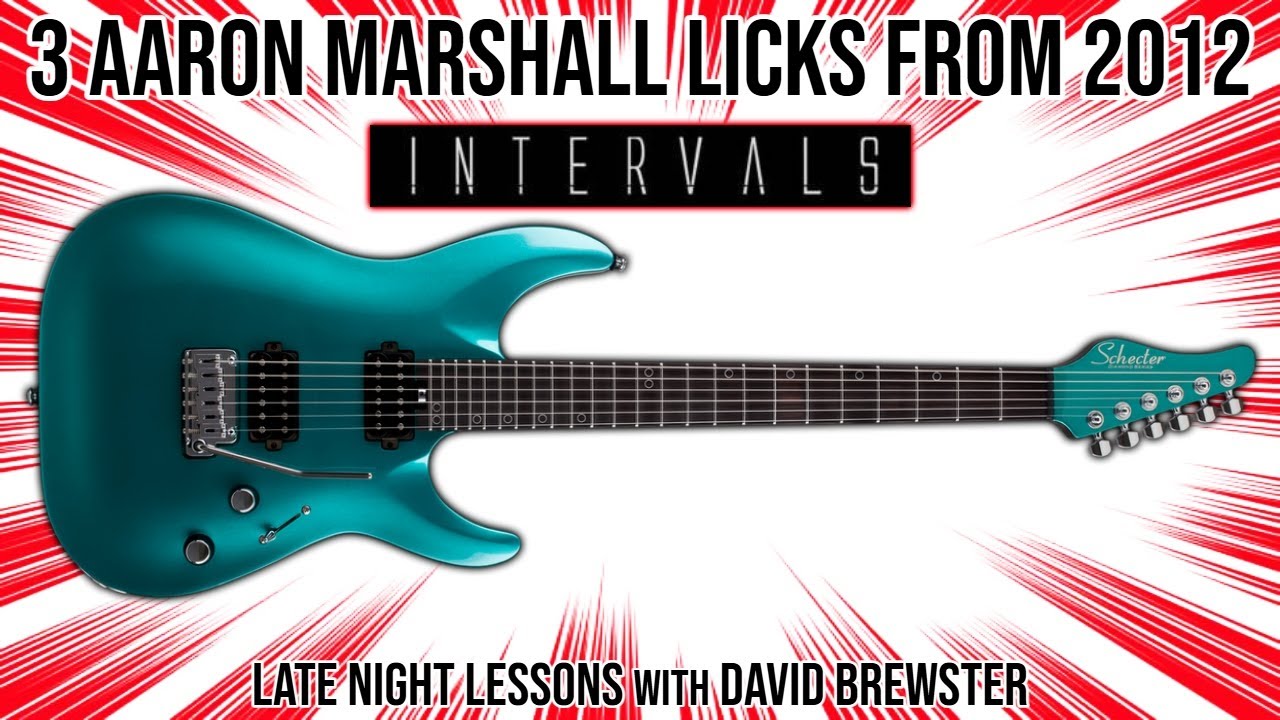 3 Aaron Marshall Licks From 2012