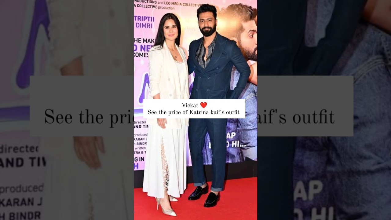 Vickat love Also checkout the price of outfit worn by Katrina Kaif #shorts #katrinakaif