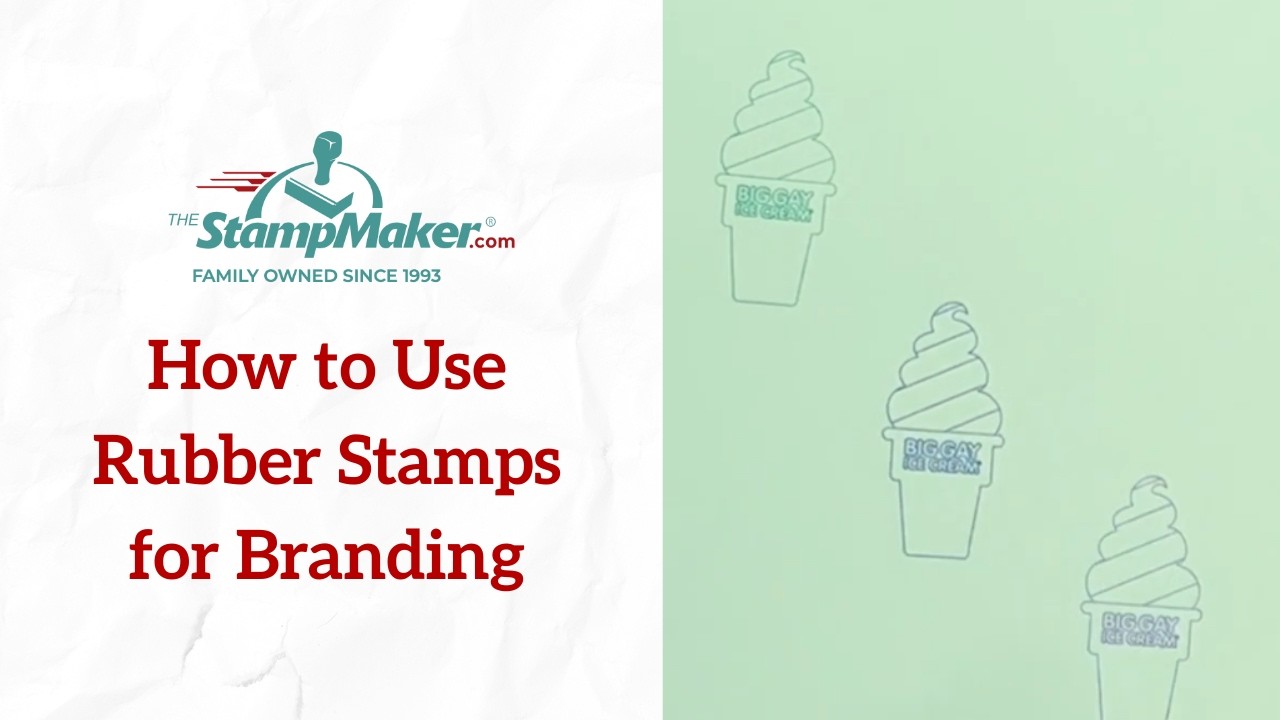 How to Use Rubber Stamps for Branding