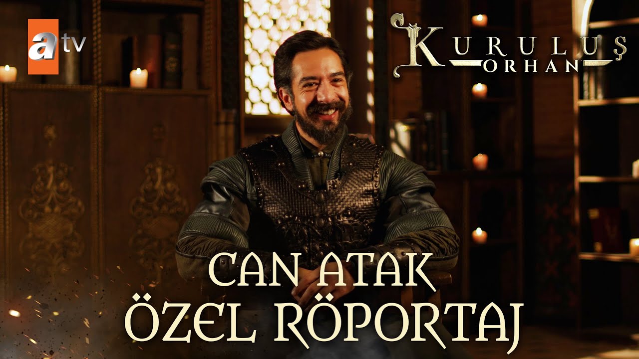 Dizimizin Kara Halit'i Can Atak'a sorduk⚔️ | Kuruluş Orhan &Ouml;zel R&ouml;portaj @atvturkiye