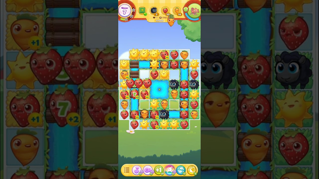 Farm Heroes Saga Gameplay Level 1785