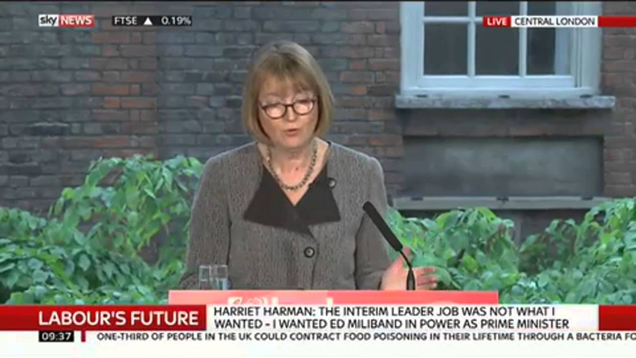 Labour's Harriet Harman On 