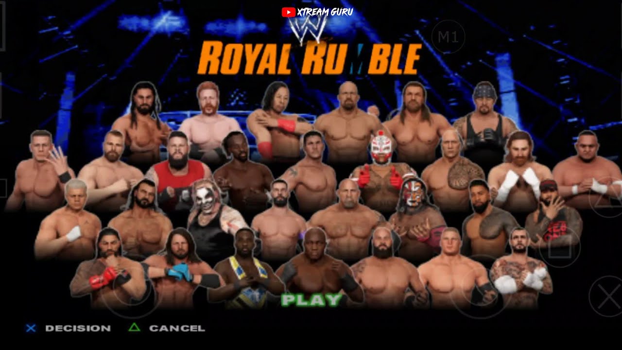 WWE SmackDown Here Comes The Pain [ All Stars Mod ] Royal Rumble Match 🔥