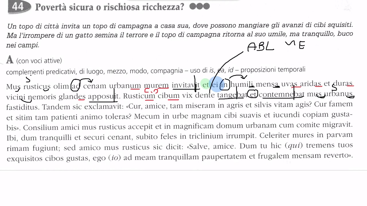 Povertà sicura o rischiosa ricchezza  - analisi