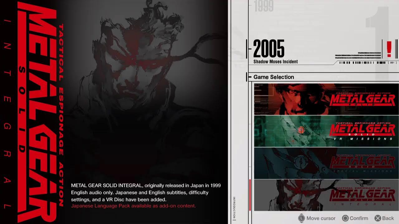 Metal Gear Solid 1