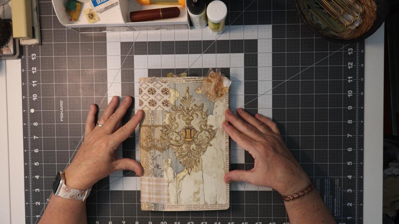 Look Inside the Ornate Journal!