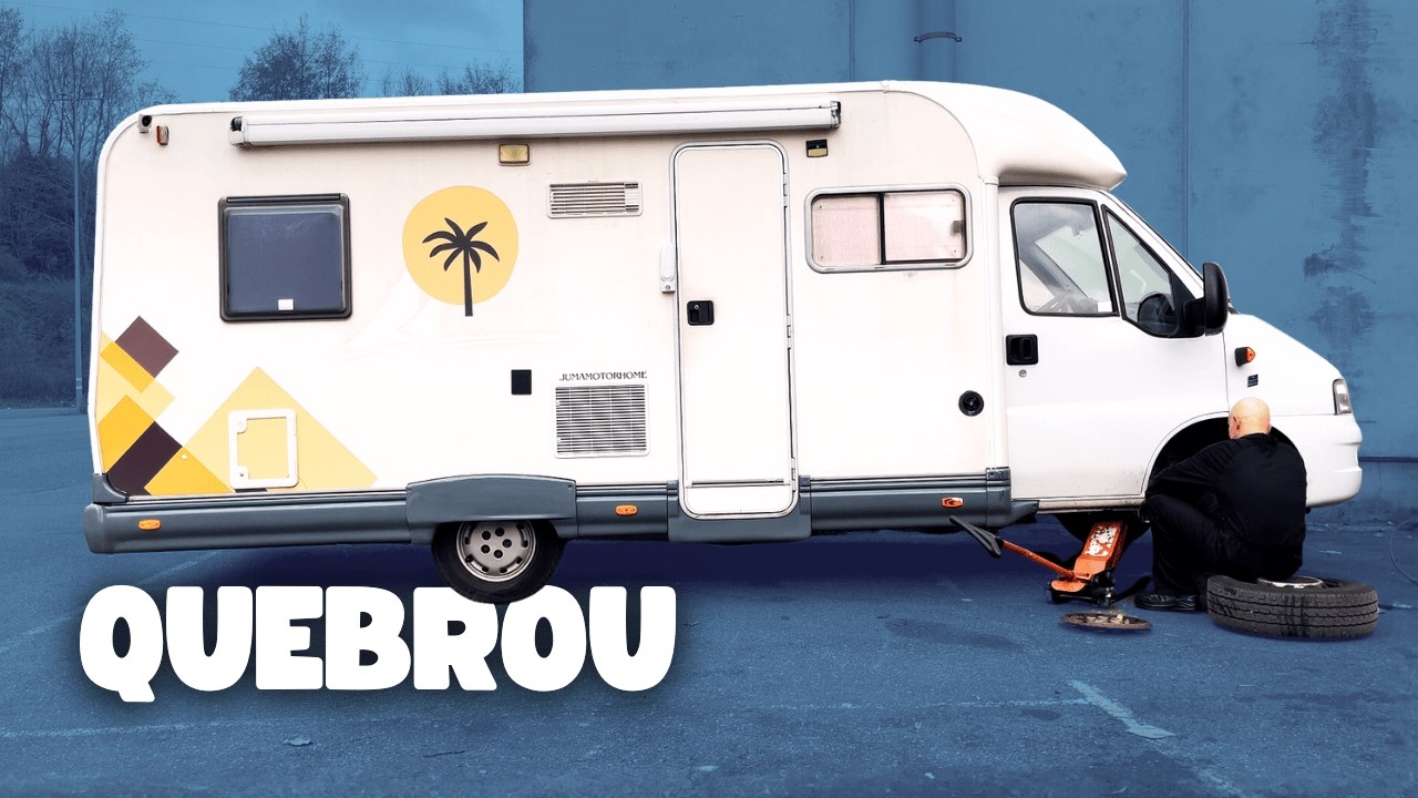 900 km de estrada em um motorhome quebrado na Europa