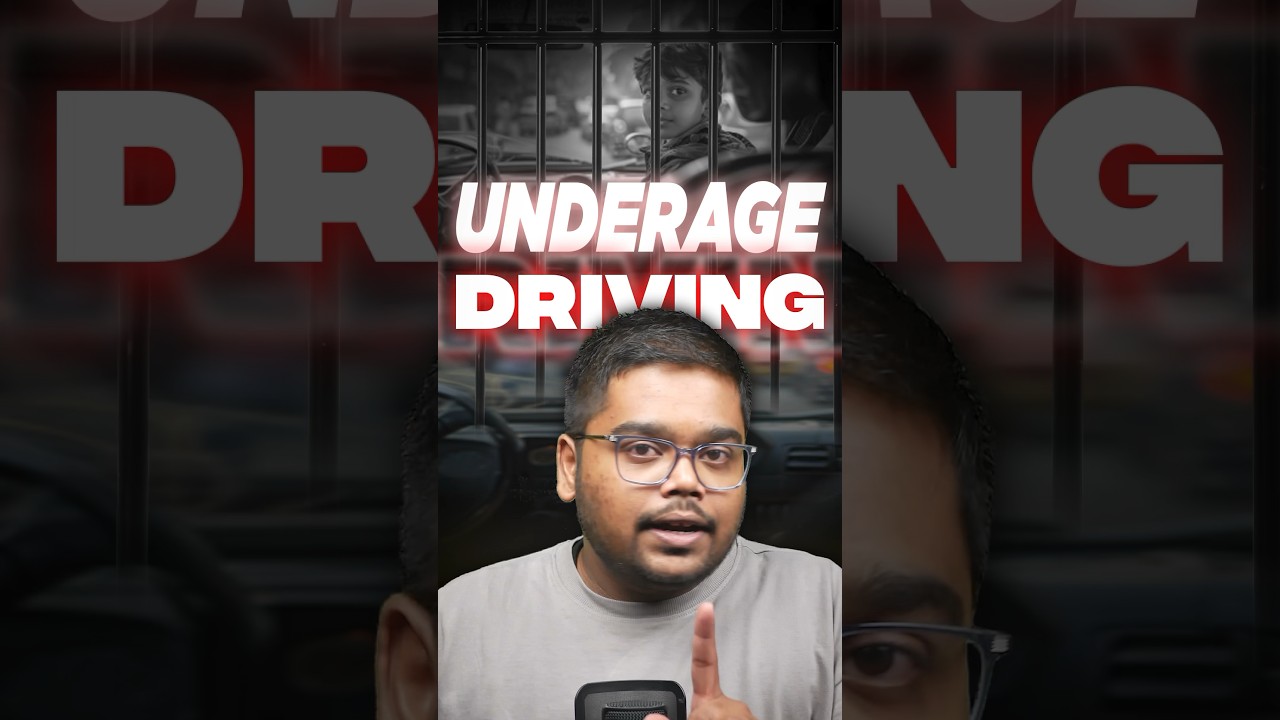 The Underage Driving Problem In India 😱 #shorts #india #informative #hindi #driving #illegal #cars24