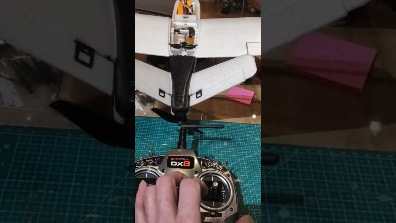 v-tail correct control by remote