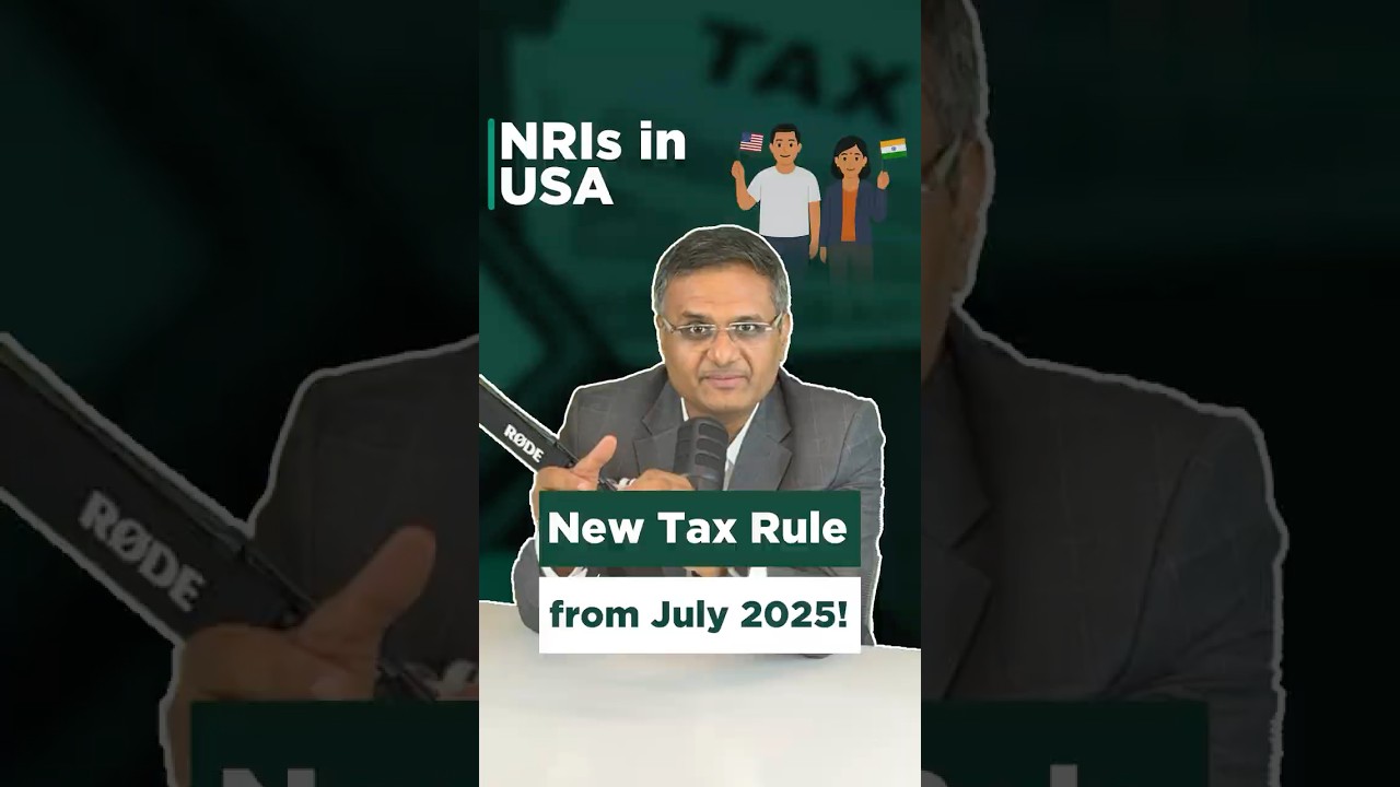 NRI's In USA - New Tax Rule from July 2025! | Kapil Jain | Enrichwise
