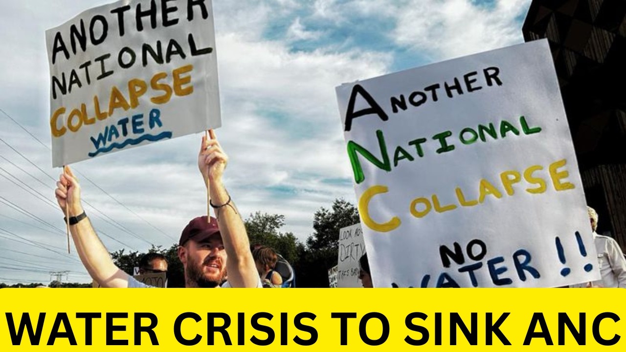 ANC TO PAY FOR NEGLECTING WATER CRISIS