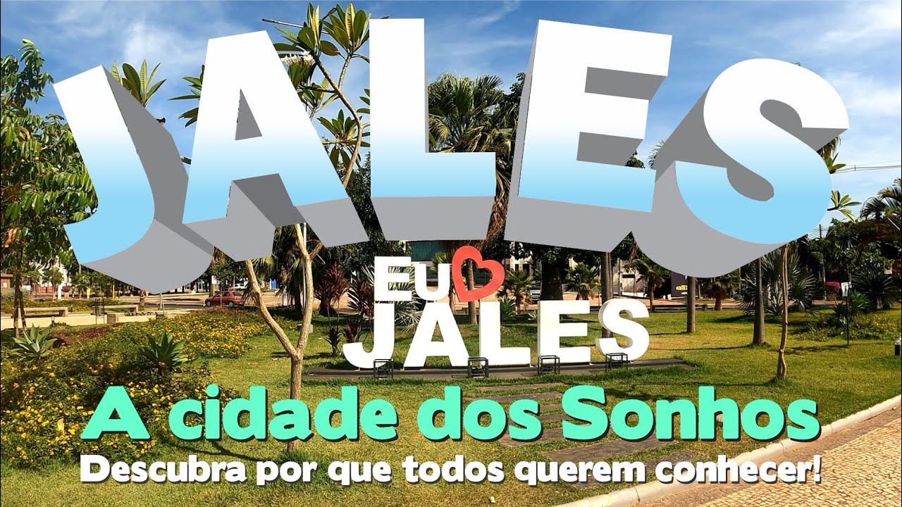 4K JALES Uma cidade perfeita para se morar!