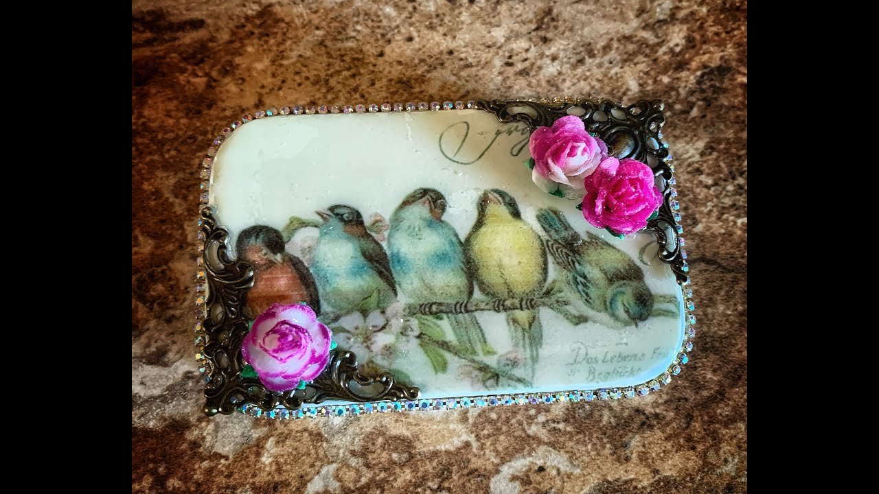 Altered Tin Tutorial #2 - Start to finish - Do Over