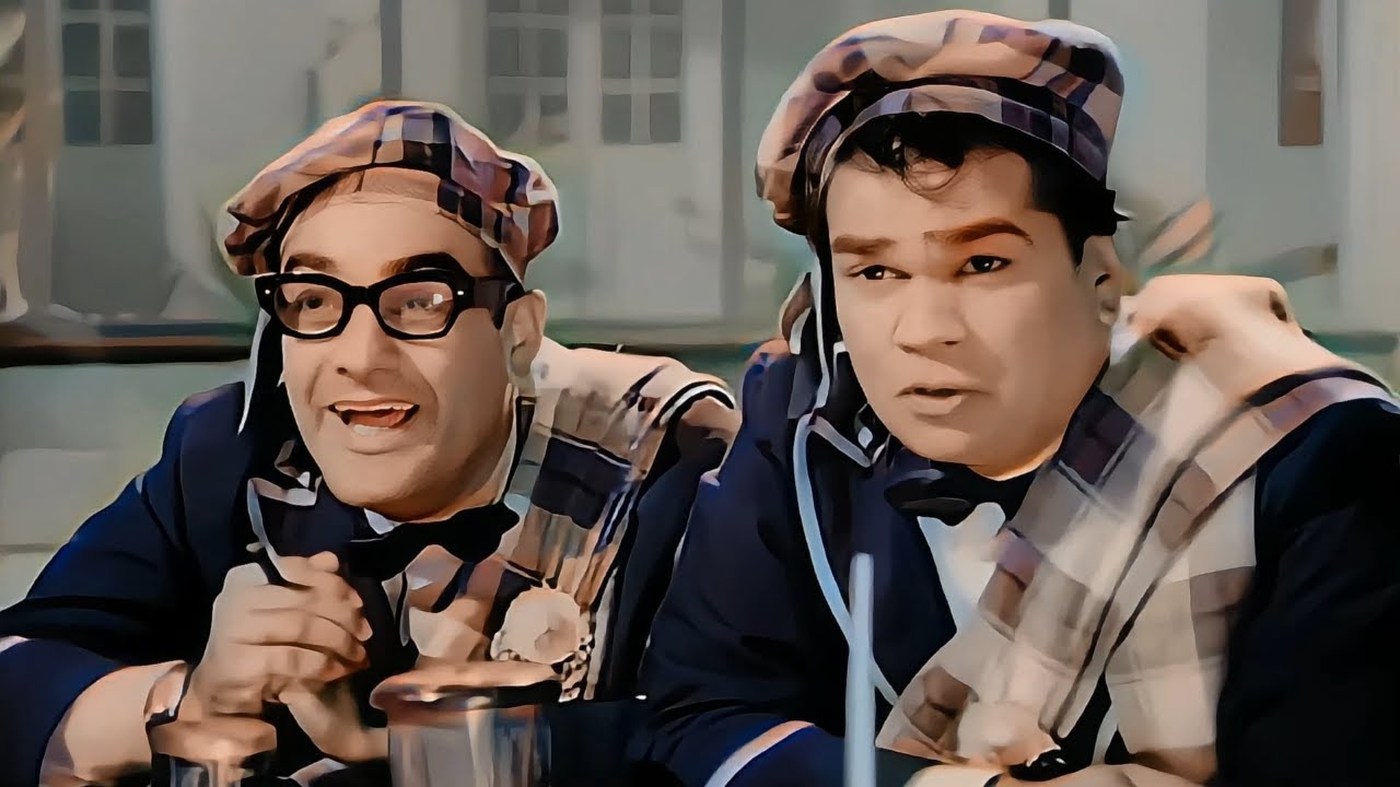 Rajendra Nath and Dhumal Best Comedy Scenes | Ek Musafir Ek Hasina (1962) | Bollywood Funny | Color