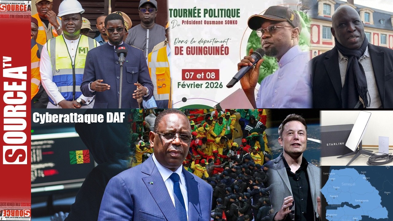 🚨Cyber attaque à la DAF, tournée du président, candidature de Macky à l’ONU…