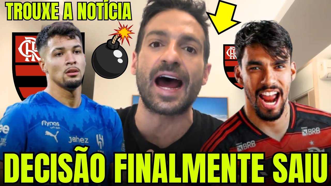 🚨BOMBA AGORA! DECISÃO FINAL VEIO À TONA NESSE INSTANTE E AGITA A TORCIDA, TROUXE TUDO AGORA