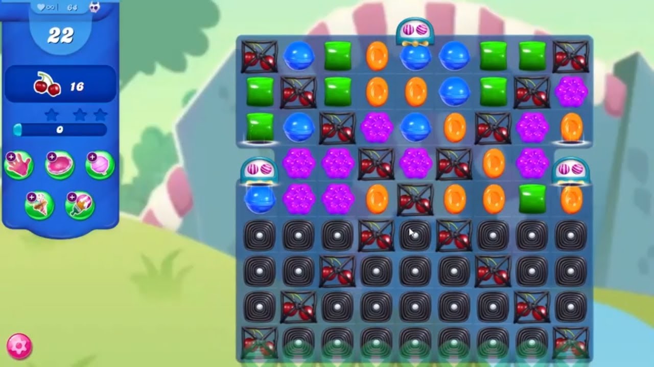 Candy Crush Saga LEVEL 64 NO BOOSTERS