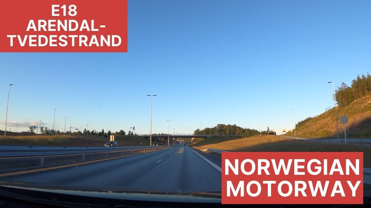 E18 Arendal-Tvedestrand 4K