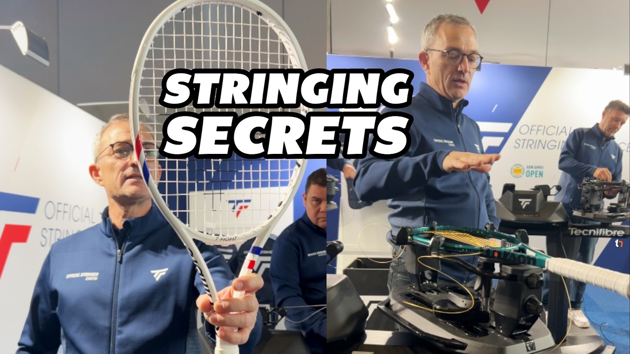 Stringing Secrets from the Pros! (And a Rotterdam ATP vlog)