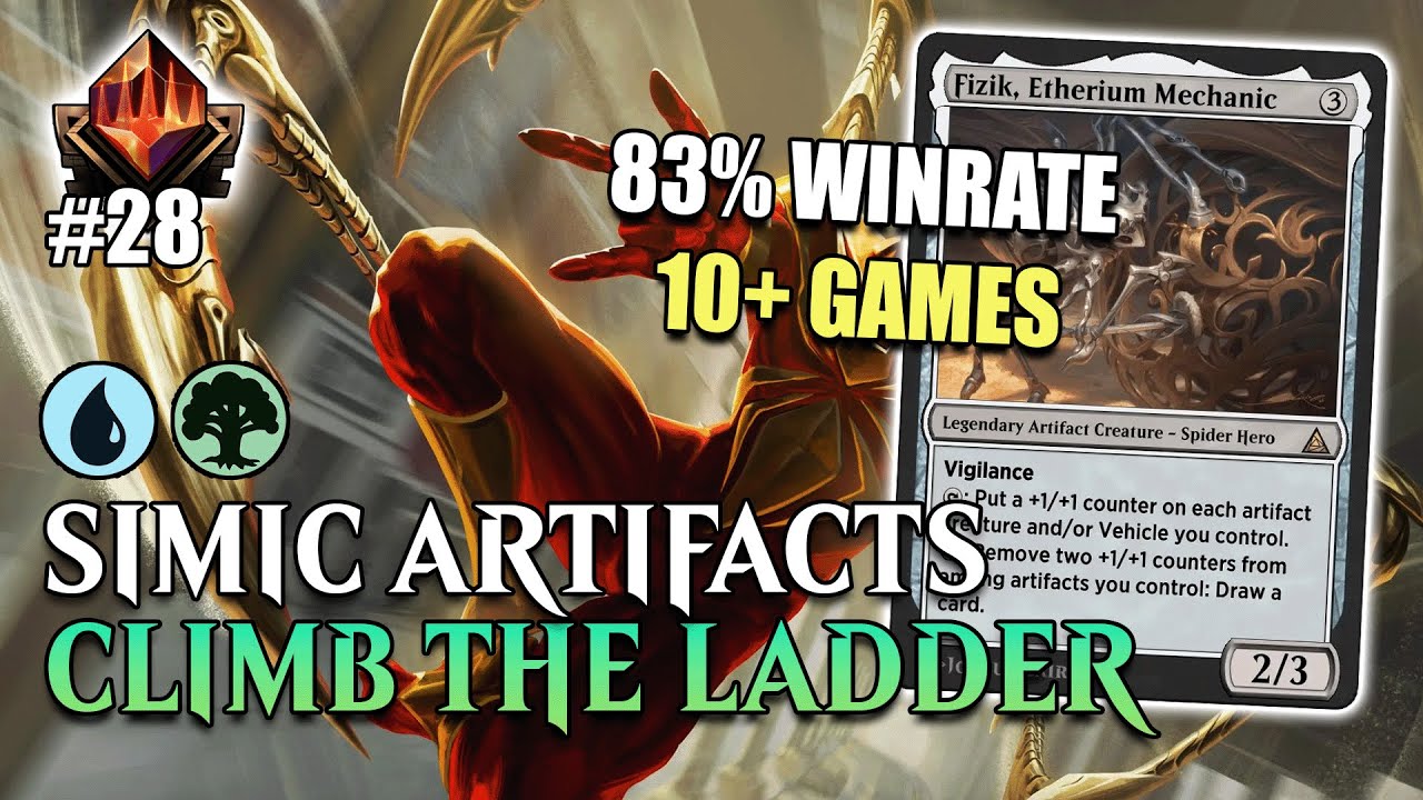 🌳💧 TOP 30 MYTHIC WITH SIMIC ARTIFACTS AND 83% WINRATE  | MTG ARENA Standard OM1 Trough the Omenpaths