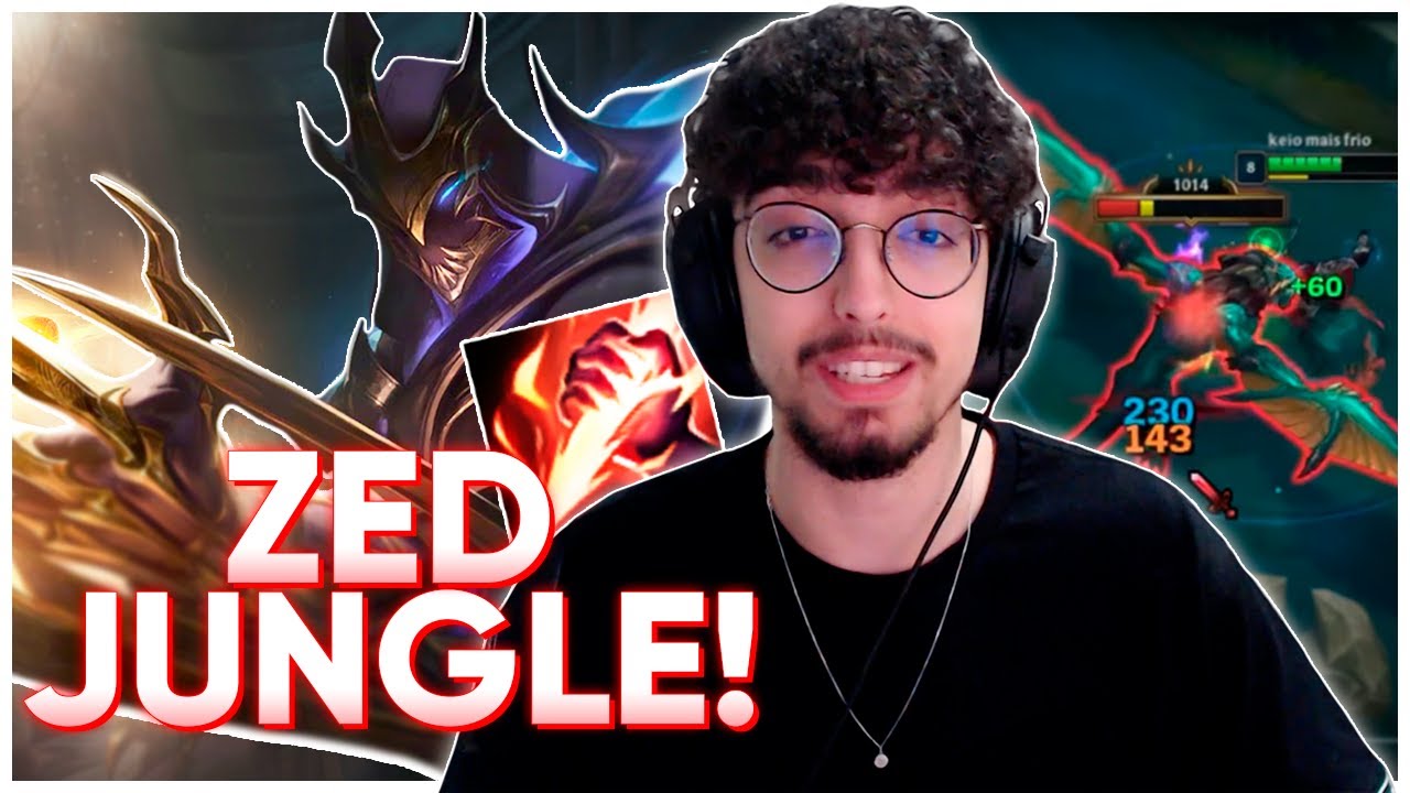 ZED JUNGLE VIROU META?