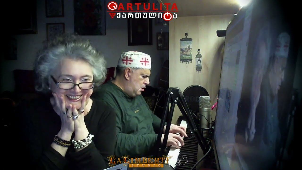 Duo Lalimberti canta Mapim-Mapom in georgiano