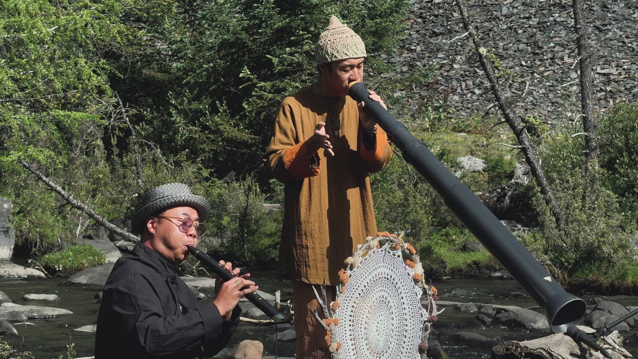 Yangwood & Kun | Didgeridoo & Digital Flute :Duet About The Wind | Ambient Downtempo