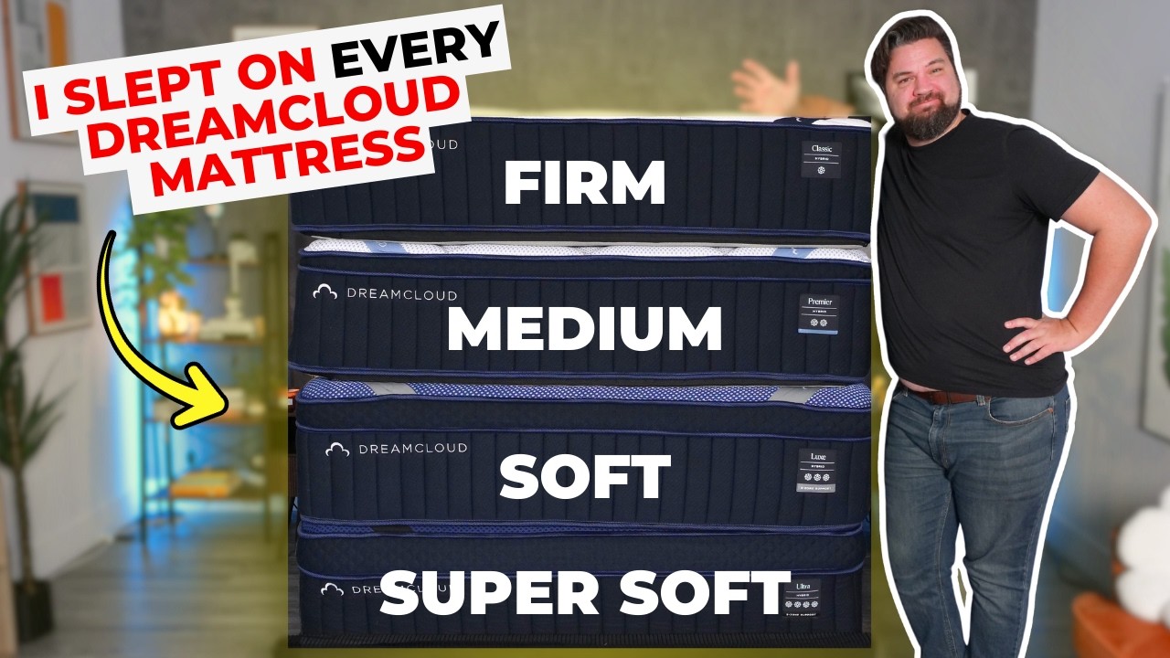 DreamCloud Mattresses Comparison - I Compare The Classic, Premier, Luxe, and Ultra Models!