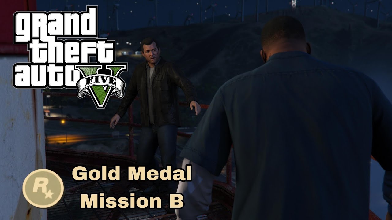 Grand Theft Auto 5 - Final Mission - Ending B - The Time Comes [Gold Medal]