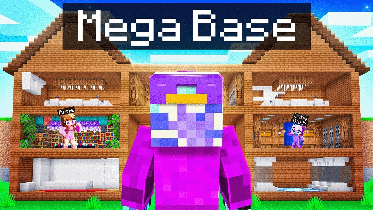 I Made a MEGA Base in Minecraft!