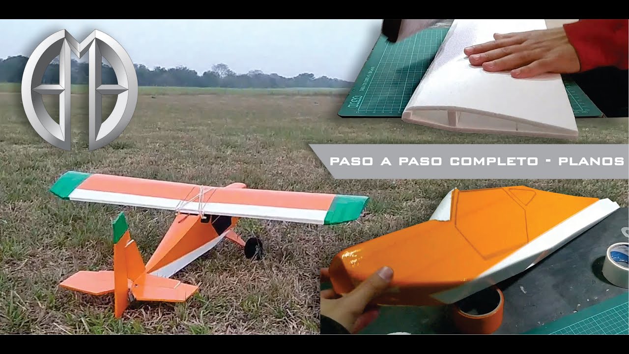 Mandarina Super STOL Paso a paso - PLANOS - 📖👌