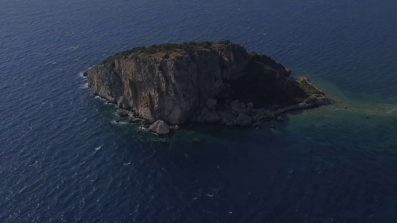 Drone ile Seferihisar Çıfıt Adası