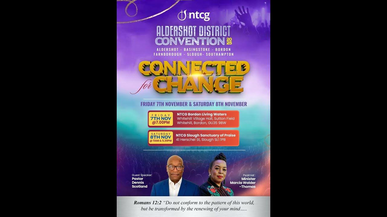 NTCG SLOUGH - Sanctuary of Praise - Aldershot District Convention 2025