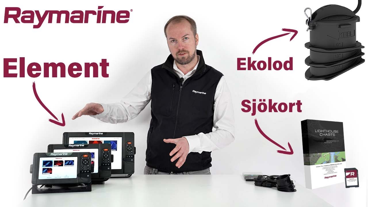 Raymarine Element – Fiske- & Navigationsplotter