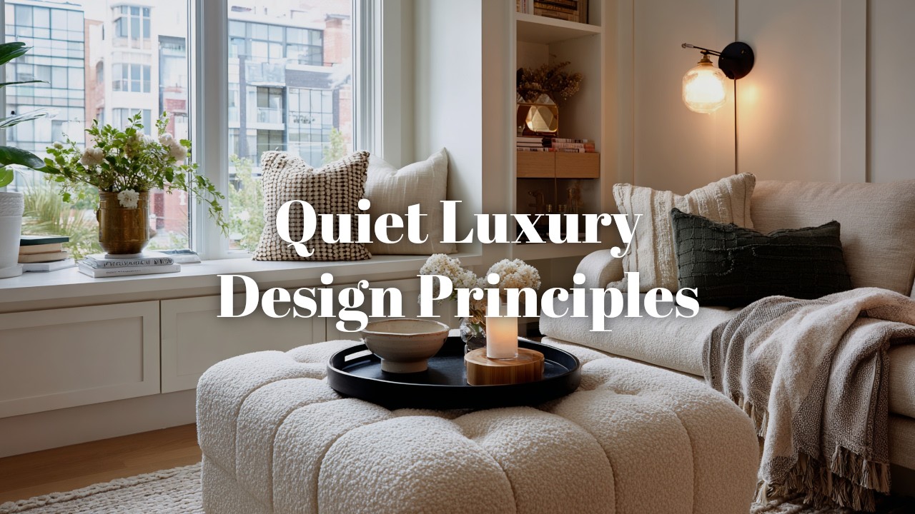 ✨ The Quiet Luxury Design Principles That Transform Small Spaces in 2026