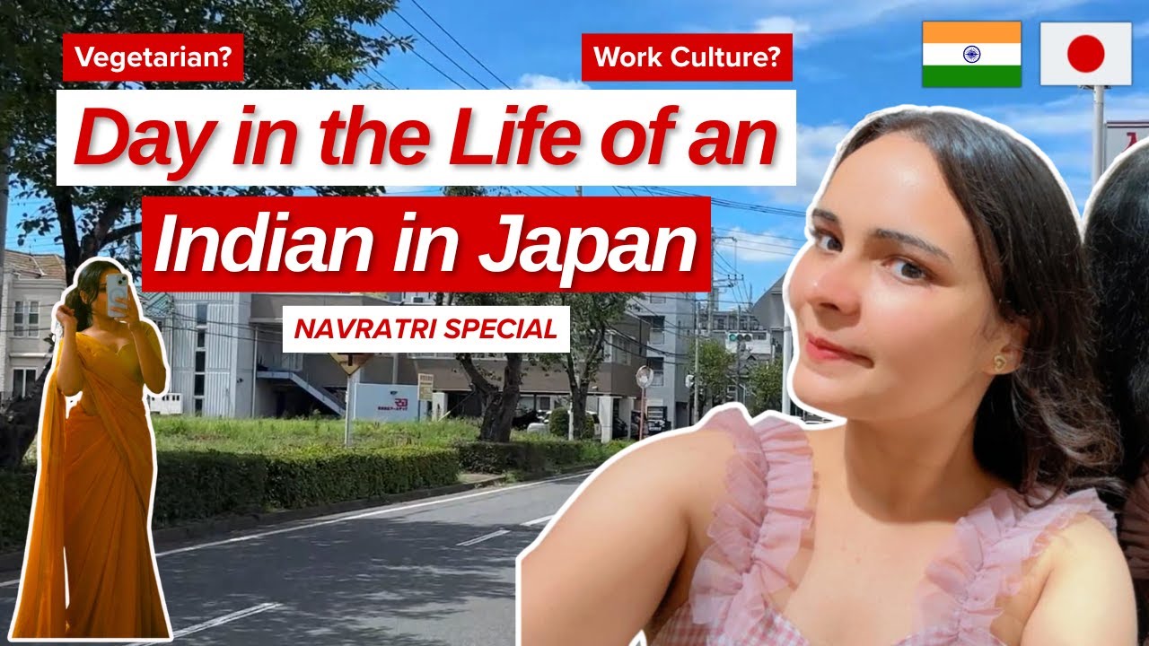 Day in a Life | Indian Working in Japan | Navratri
