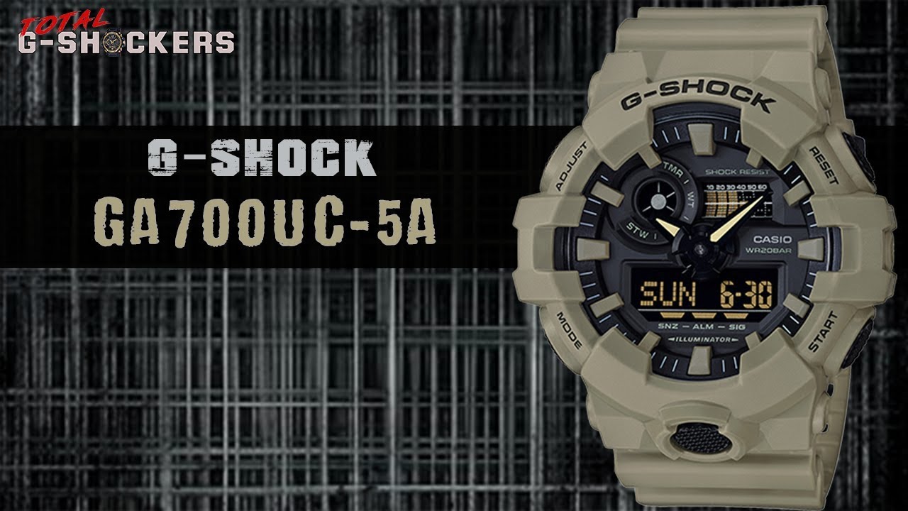 Casio G-SHOCK Аналоговый цифровой GA700UC-5A | Обзор 10 лучших веще...
