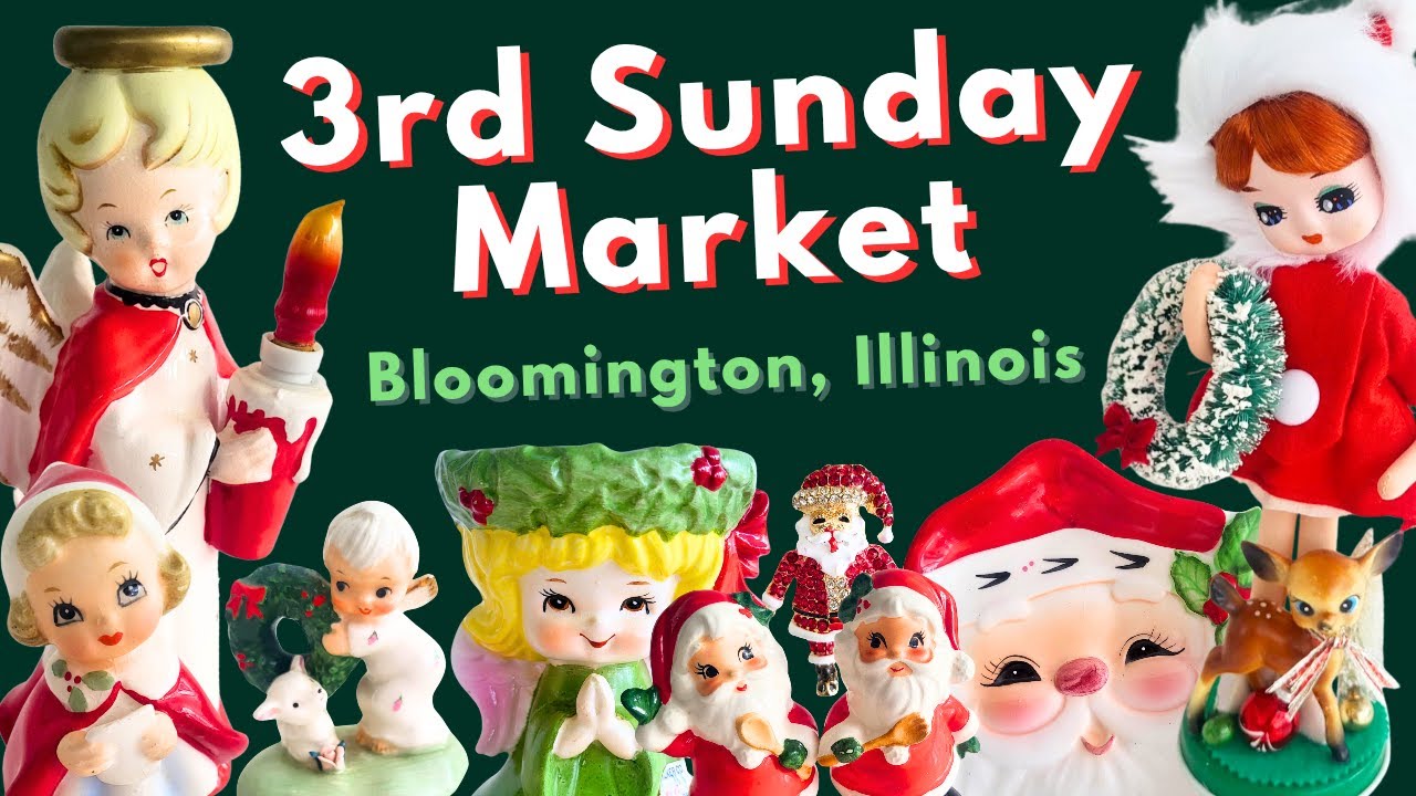 THIS WAS CRAZY GOOD! 3rd Sunday Market Holiday Show!