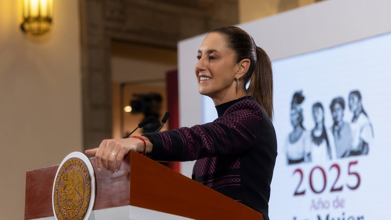 Primer paso de España al reconocimiento por agravios en invasión. Conferencia presidenta Sheinbaum
