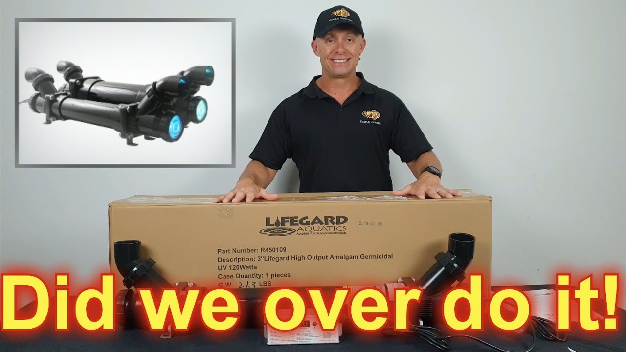 LifeGard Aquatics Uv opening & assembly