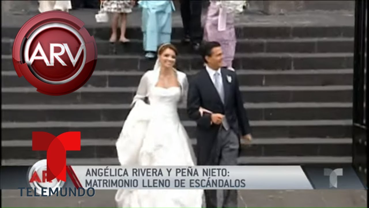 La historia de amor de Angélica Rivera y Peña Nieto | Al Rojo Vivo | Telemundo