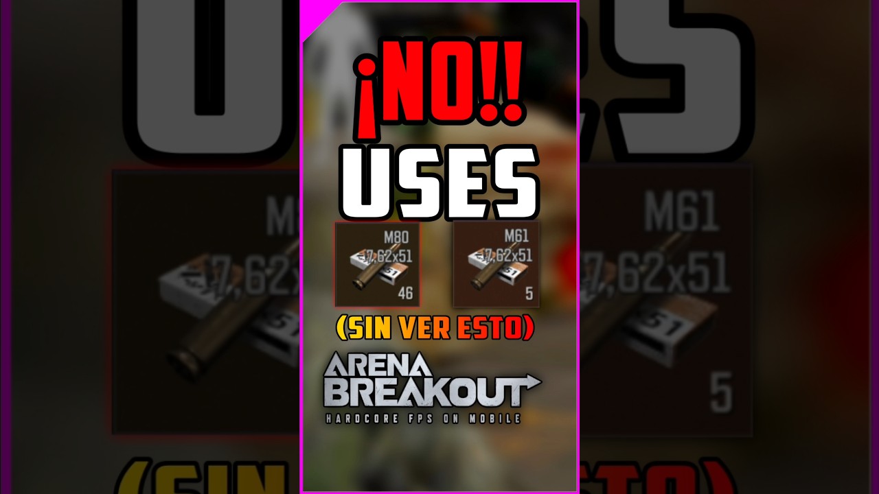 *VE ESTO ANTES de GASTAR en BALAS CARAS*Arena Breakout*#arenabreakout #gaming#Duo2Gold #525goldenday